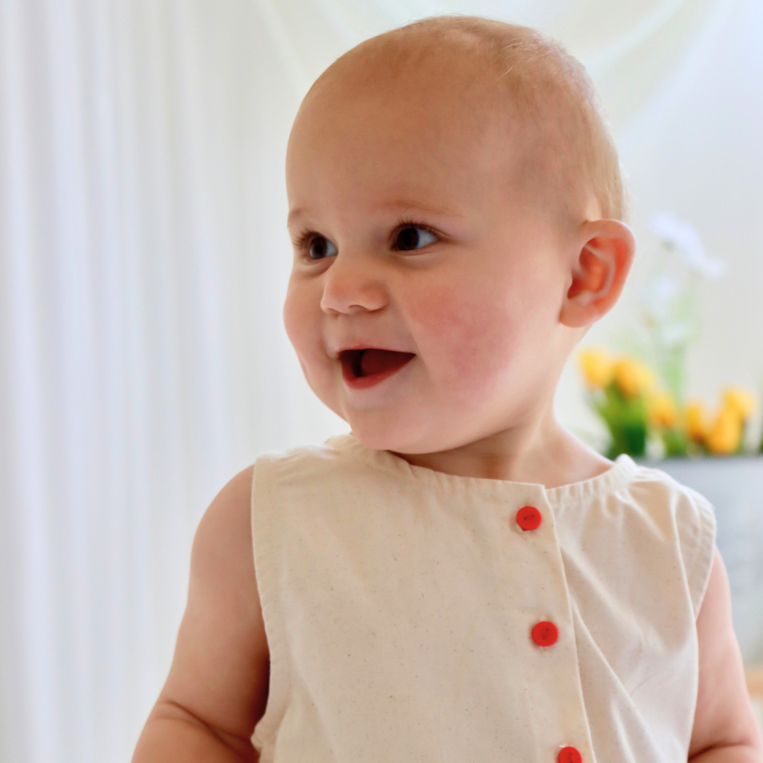 Wheat Fleck Jumpsuit