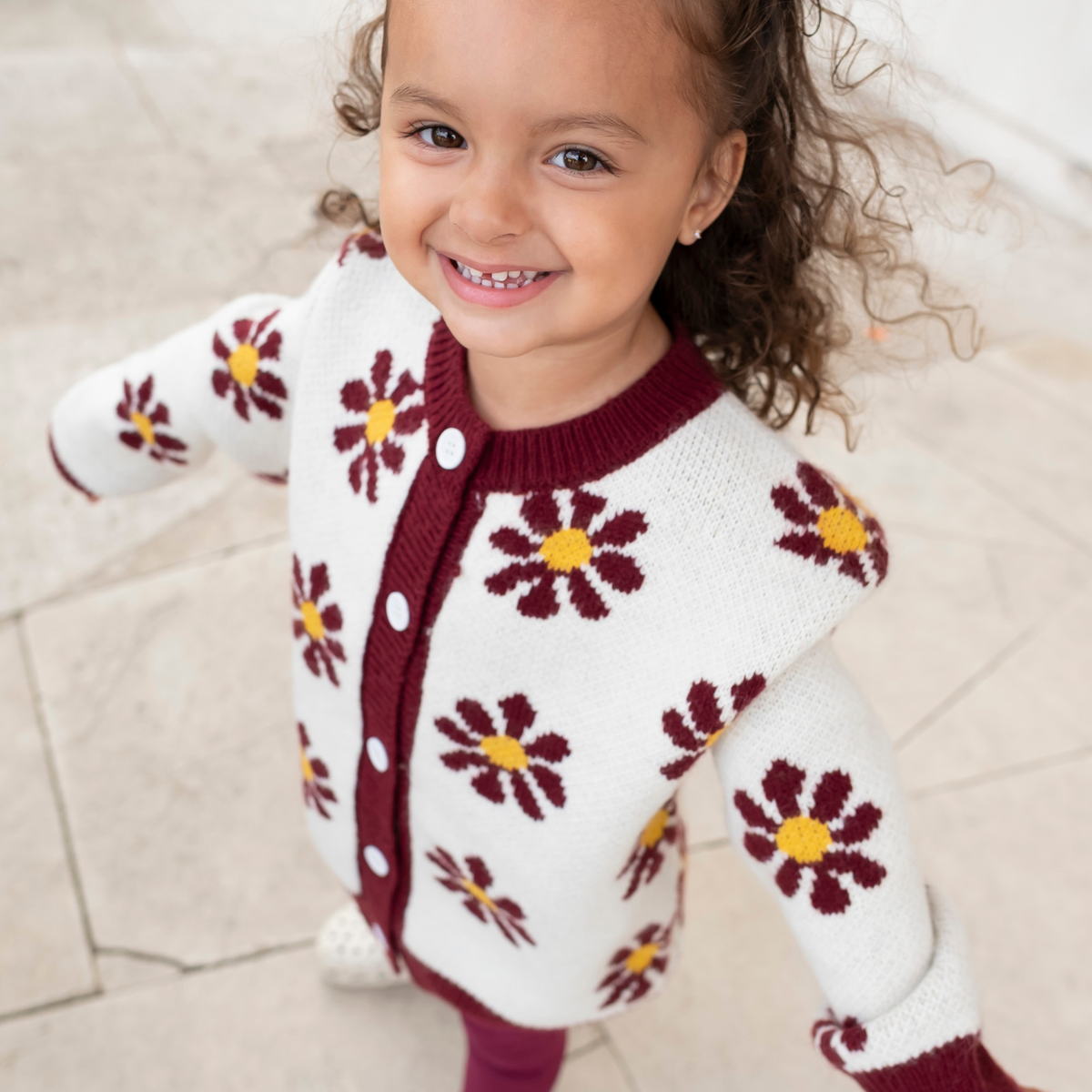 Daisy Knit Cardigan (US) | PREORDER