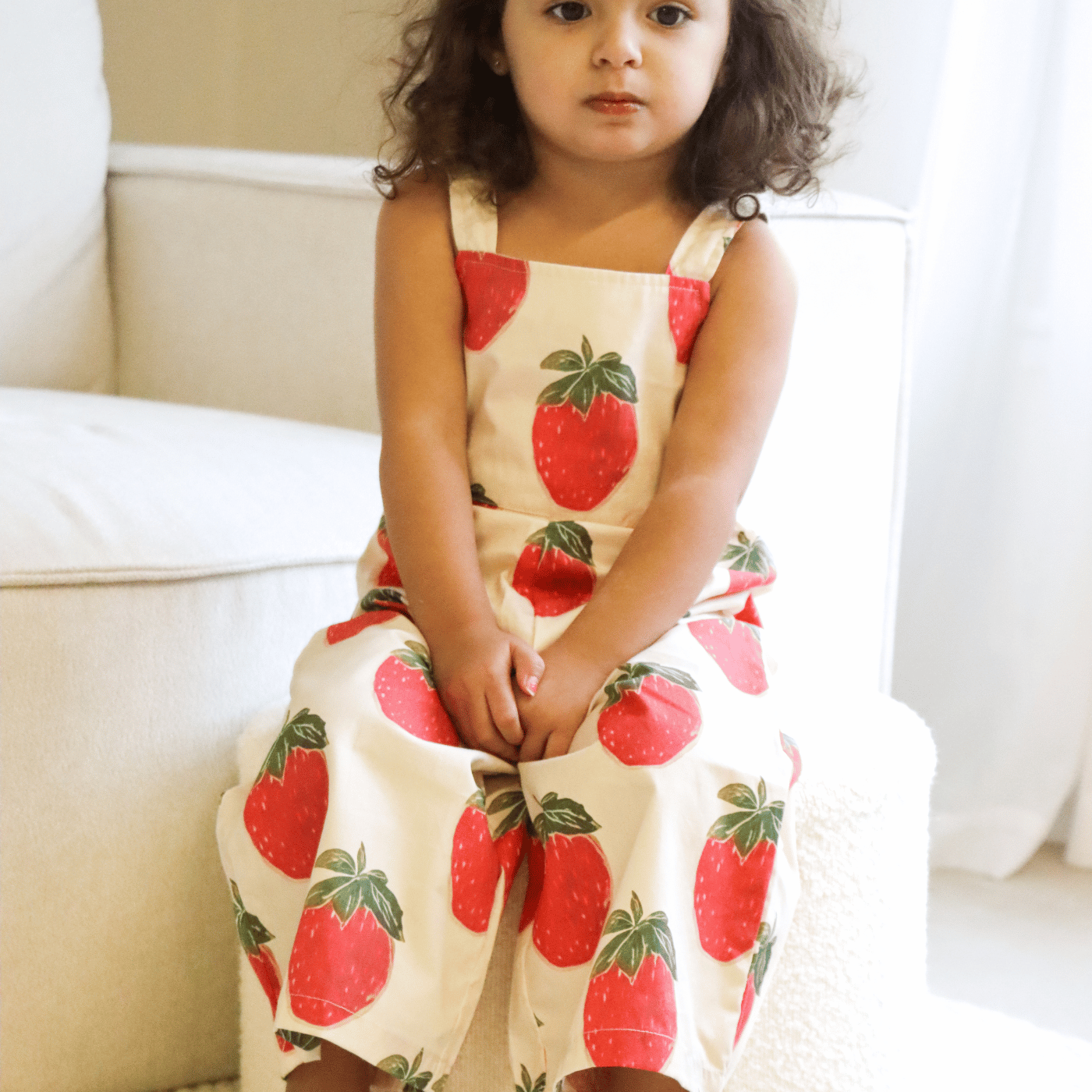Strawberry Dungarees