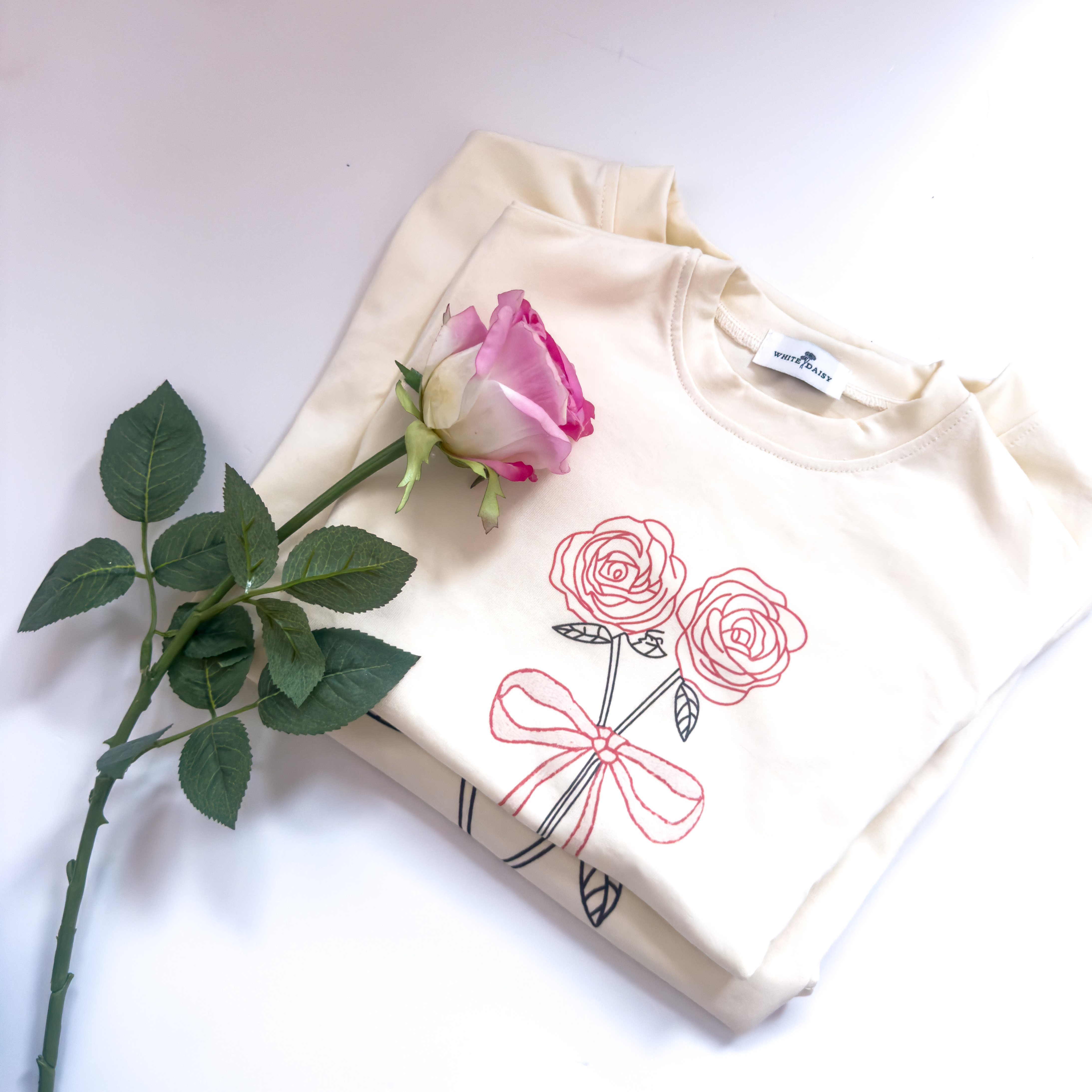 Rose Graphic Tee (Mummy & Mini)
