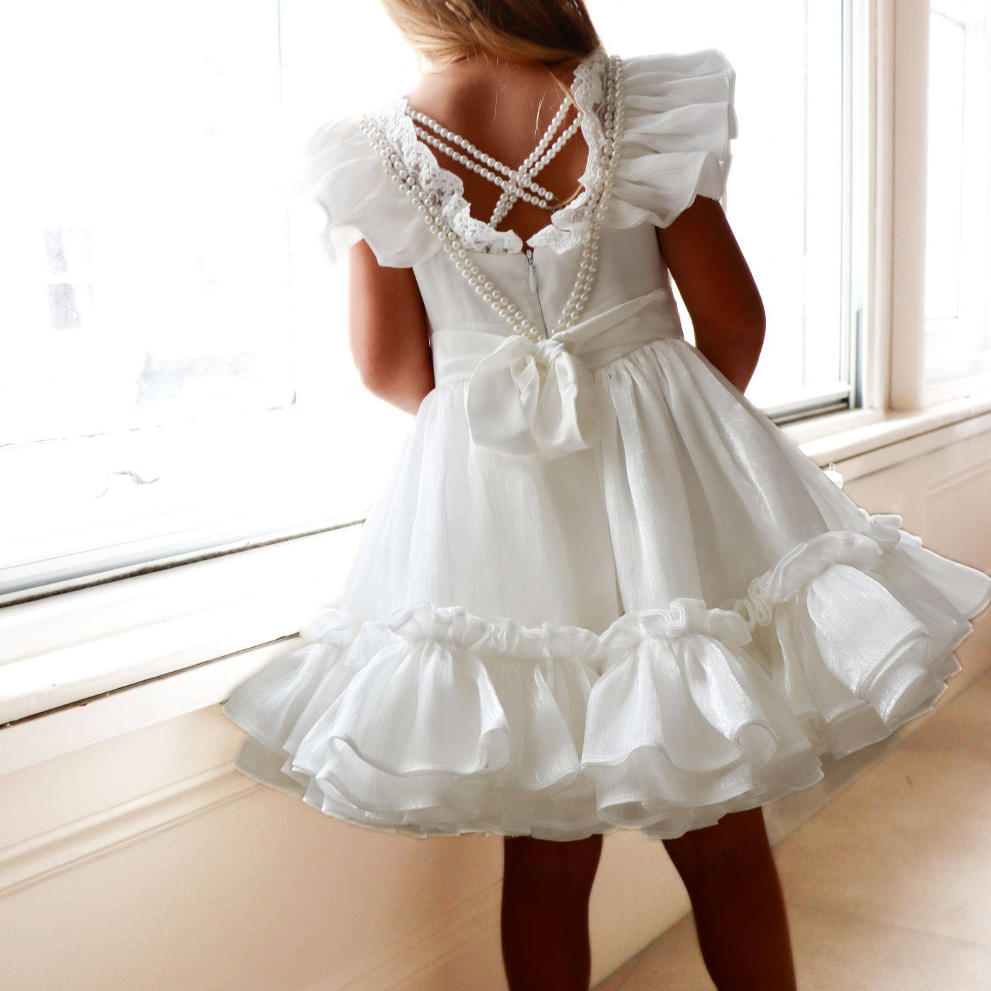 Our 'Maisie' Flower Girl Dress - Made To Order (Read Carefully)
