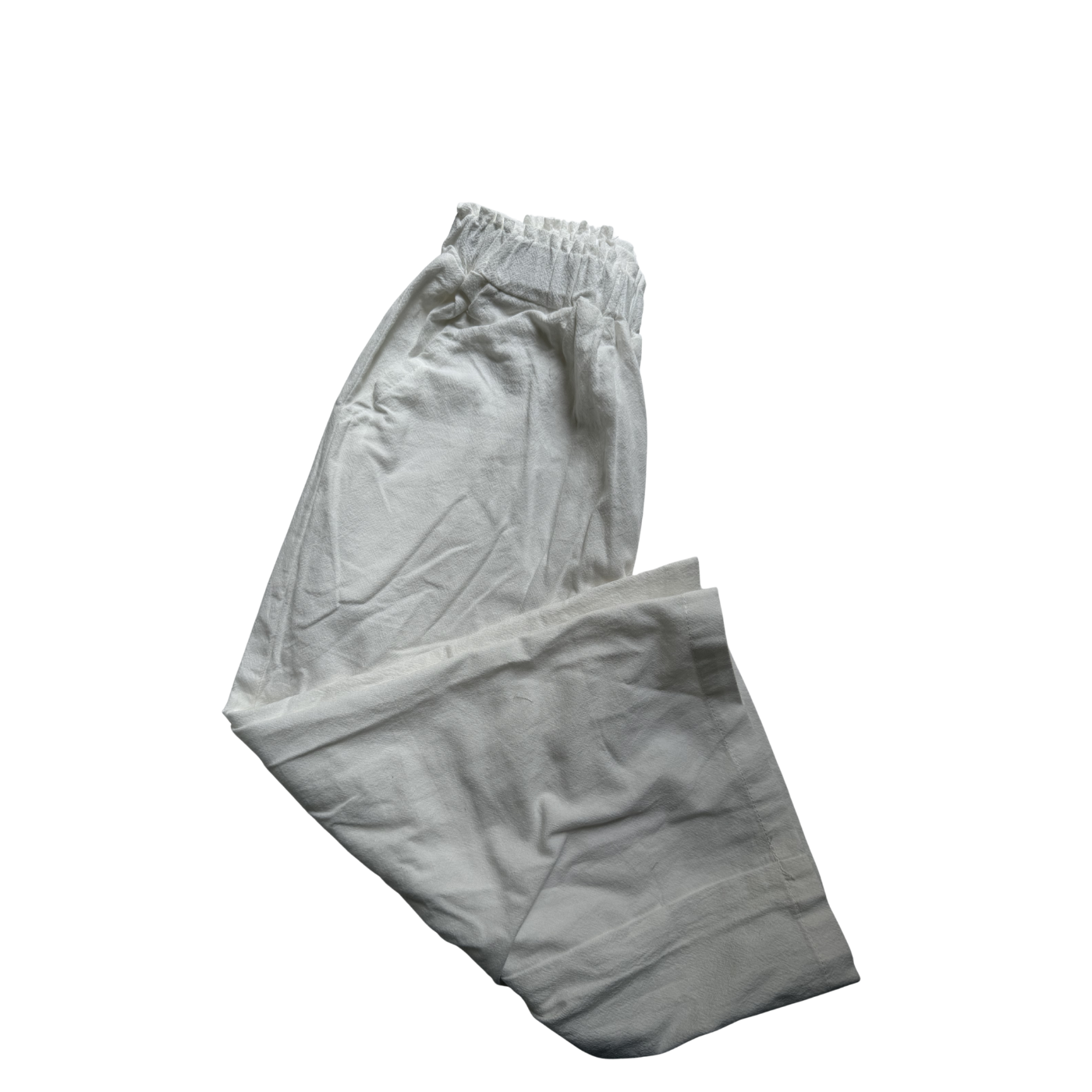 White Linen Trousers — Sample