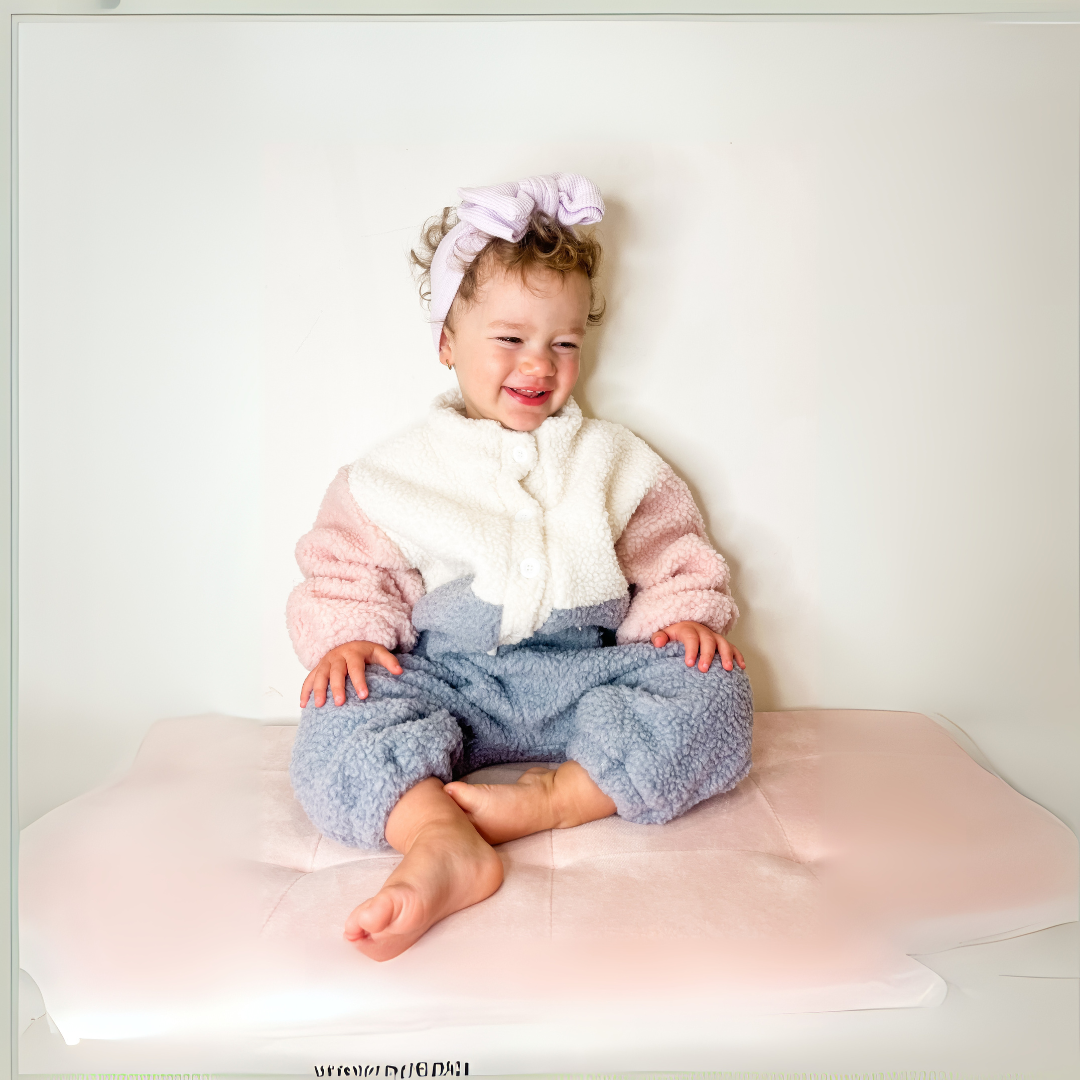 Flossie Fleece Romper (preorder)
