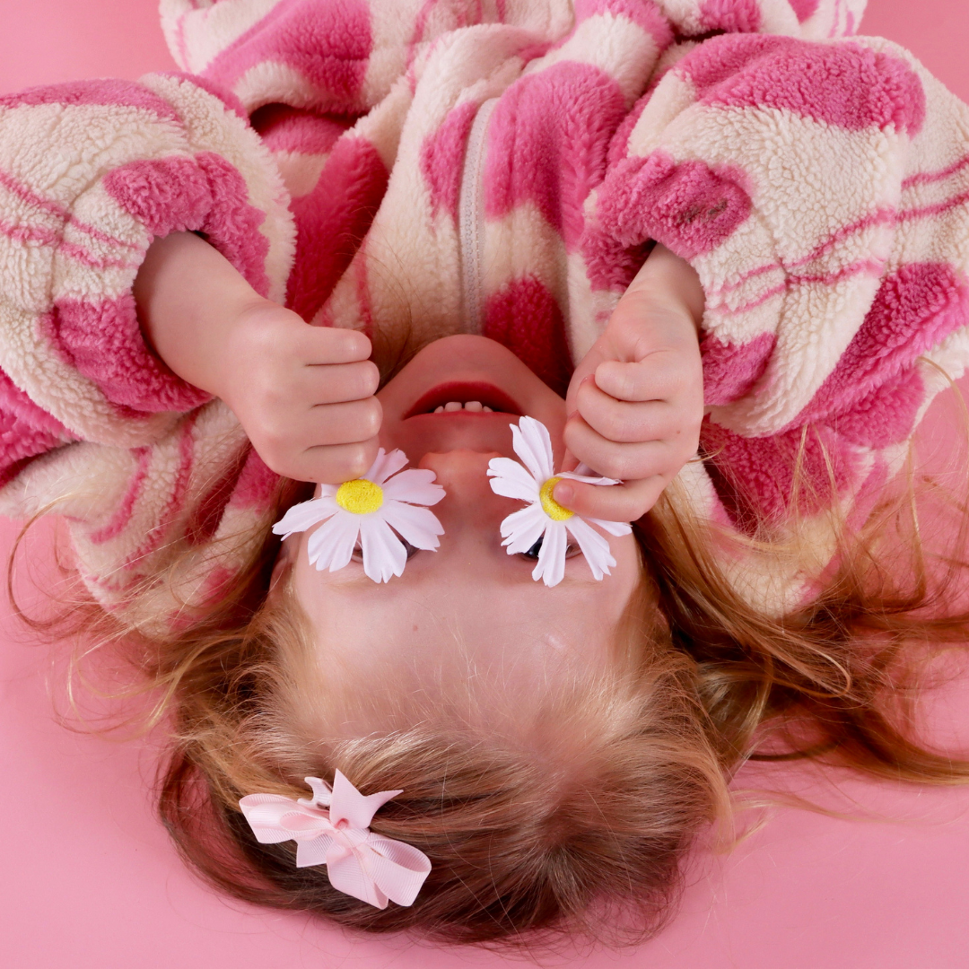 Soft Heart Print Fleece