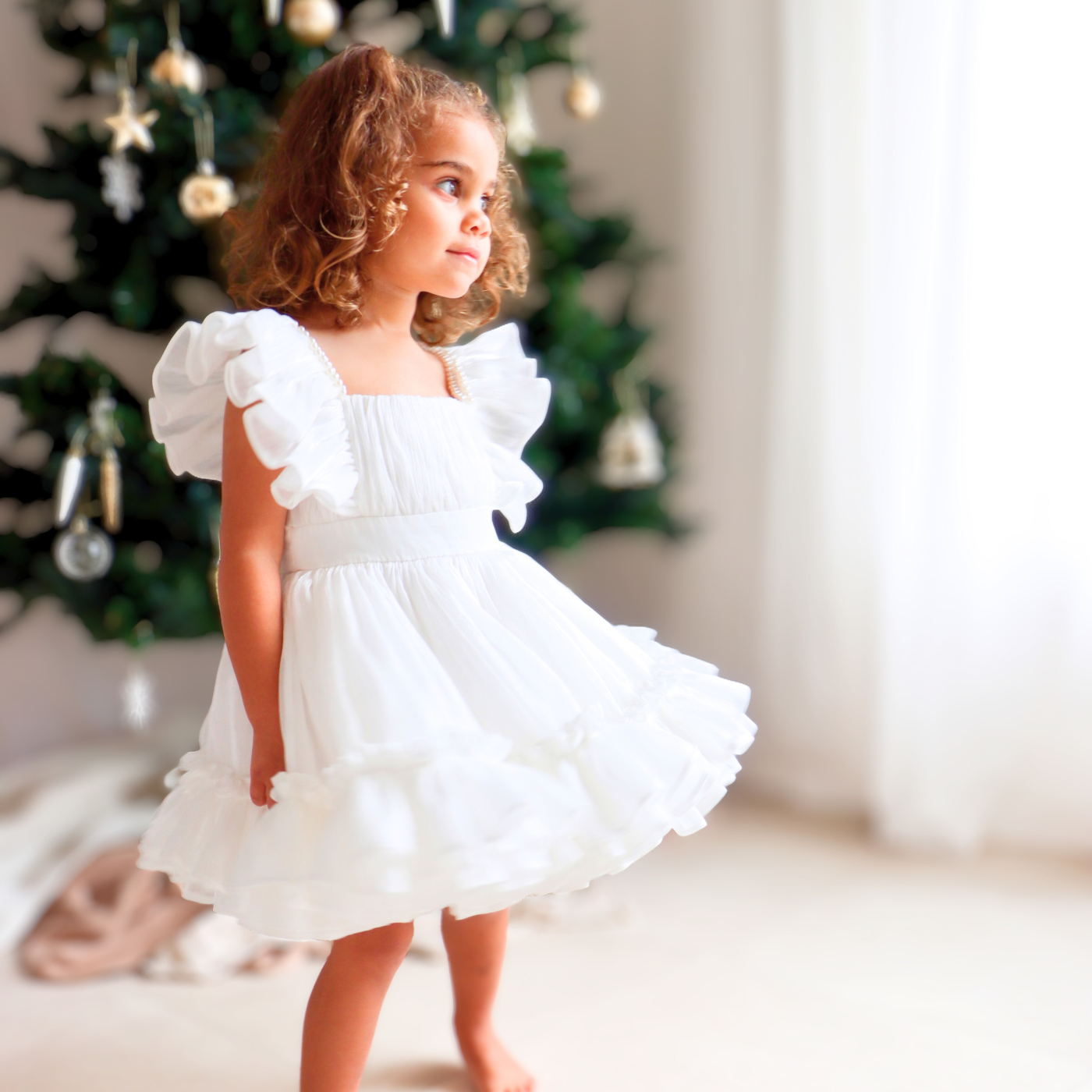 Our 'Maisie' Flower Girl Dress - Made To Order (Read Carefully)