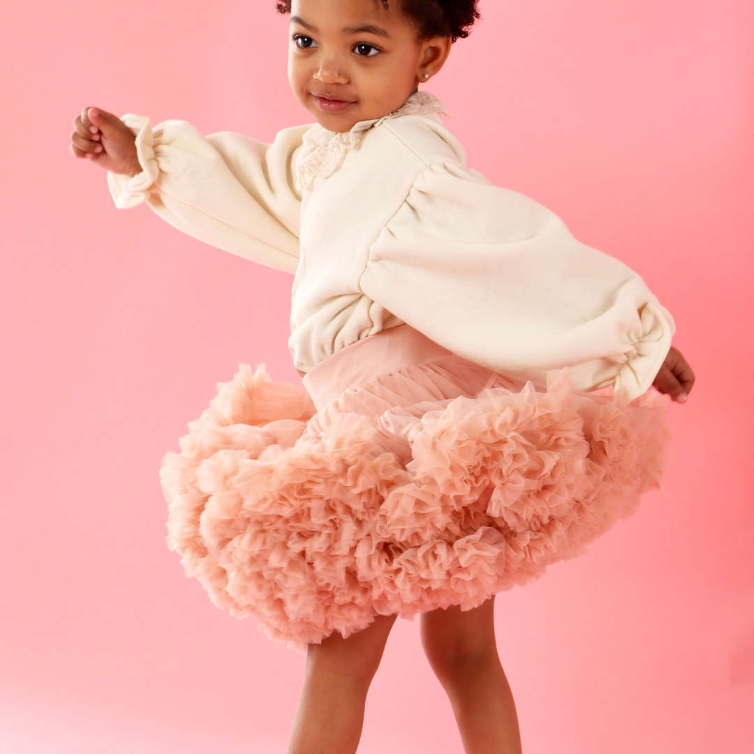 Christmas Frill Print Deer Sweater