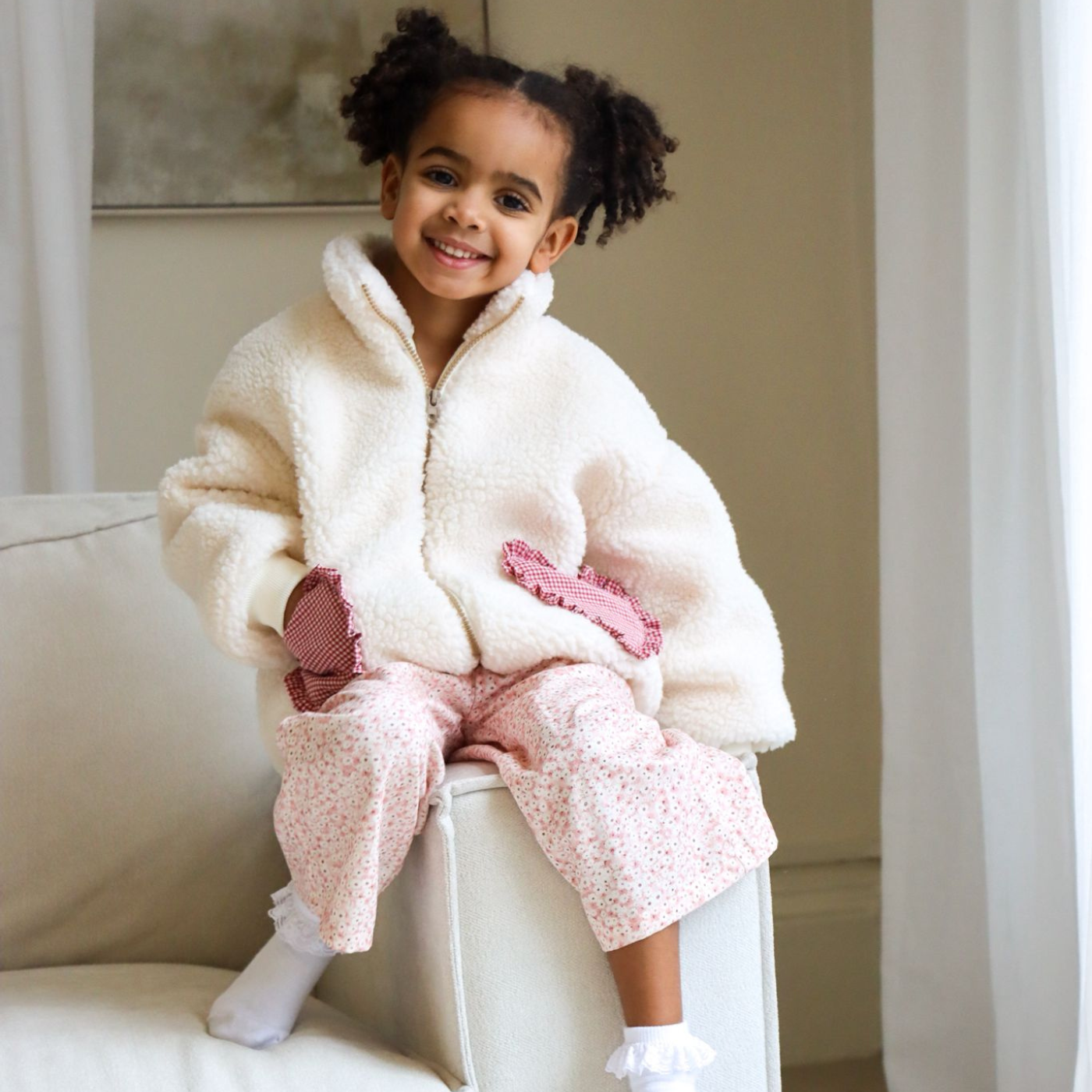 Vintage Gingham Fleece