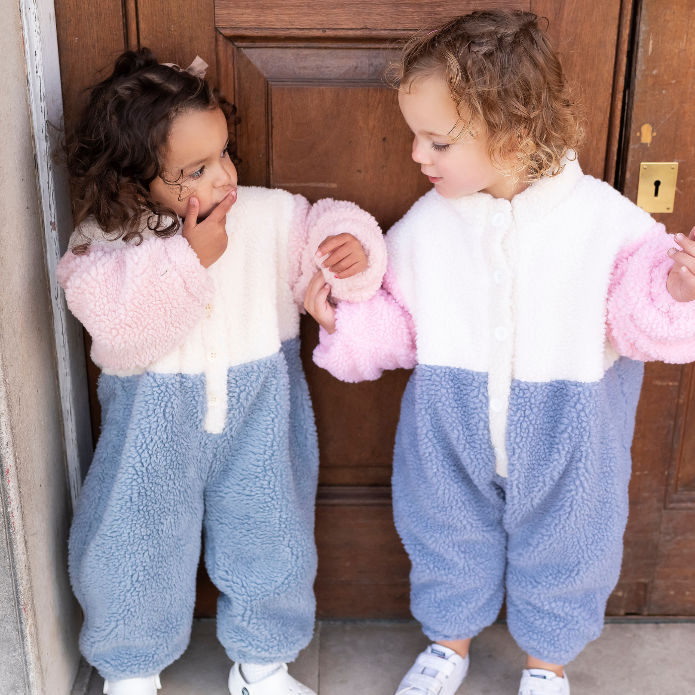Flossie Fleece Romper (preorder)