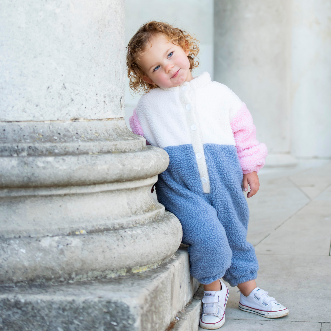 Flossie Fleece Romper (preorder)