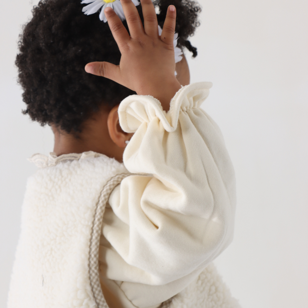 Christmas Frill Print Deer Sweater