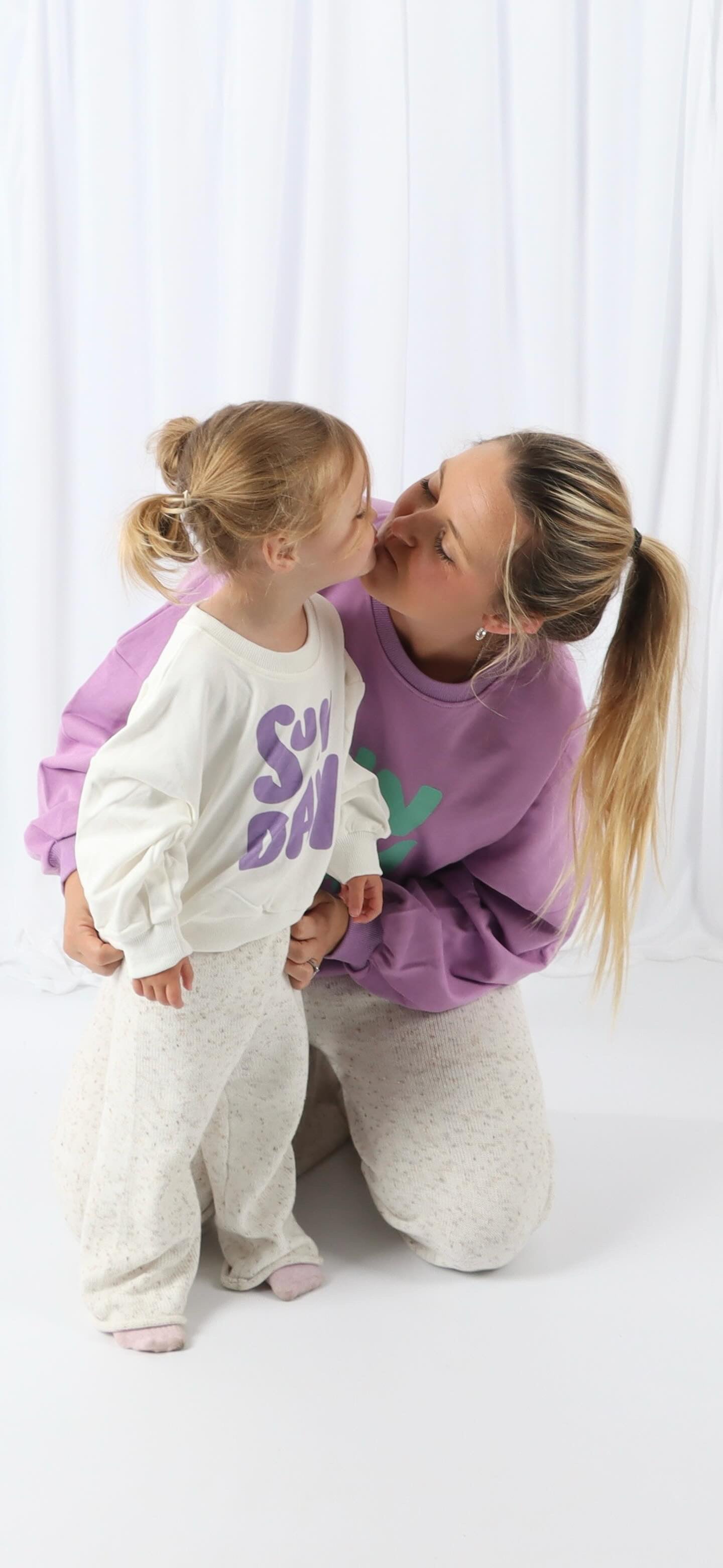 Mummy & Mini Sunday Snooze Sweater - Mummy