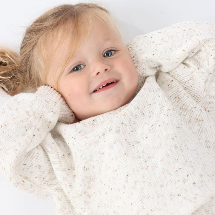 Mummy & Mini Knitted Fleck Lounge Set - Mini