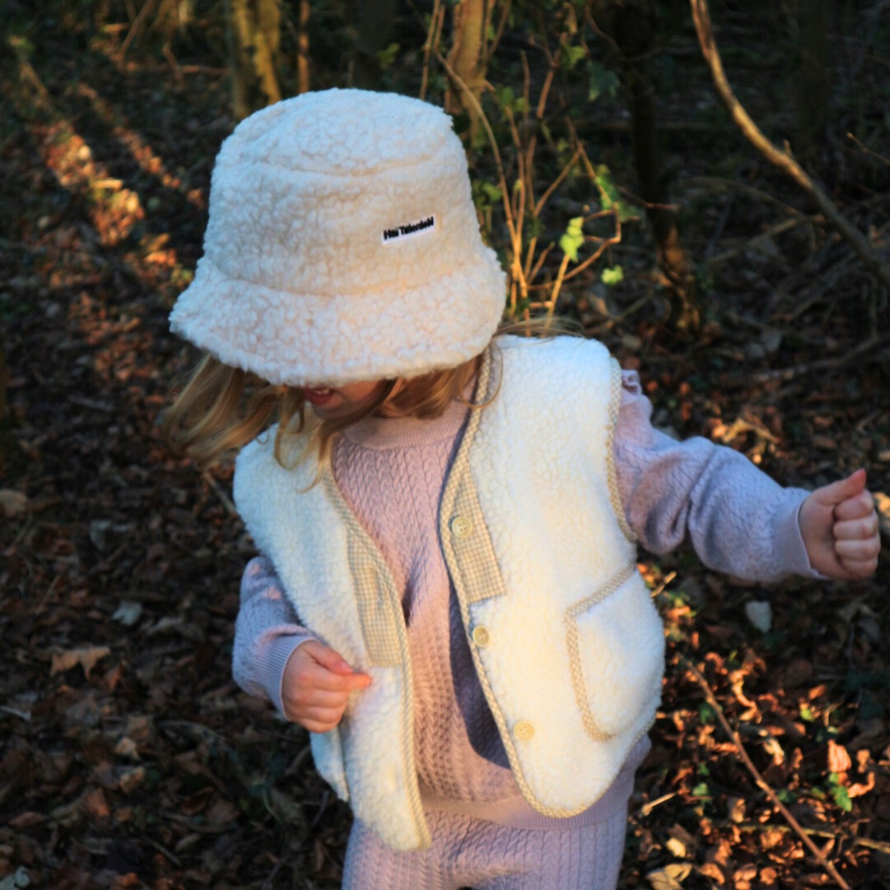 Sleeveless Teddy Coat