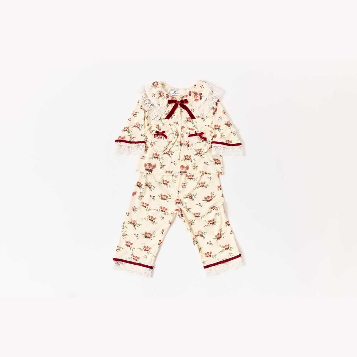 Christmas Pyjamas, flat lay