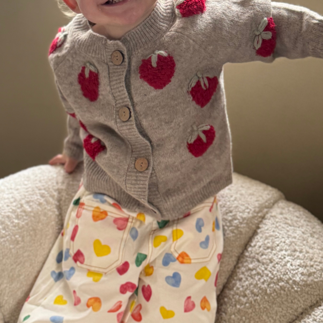 Strawberry Sweetheart Sweater