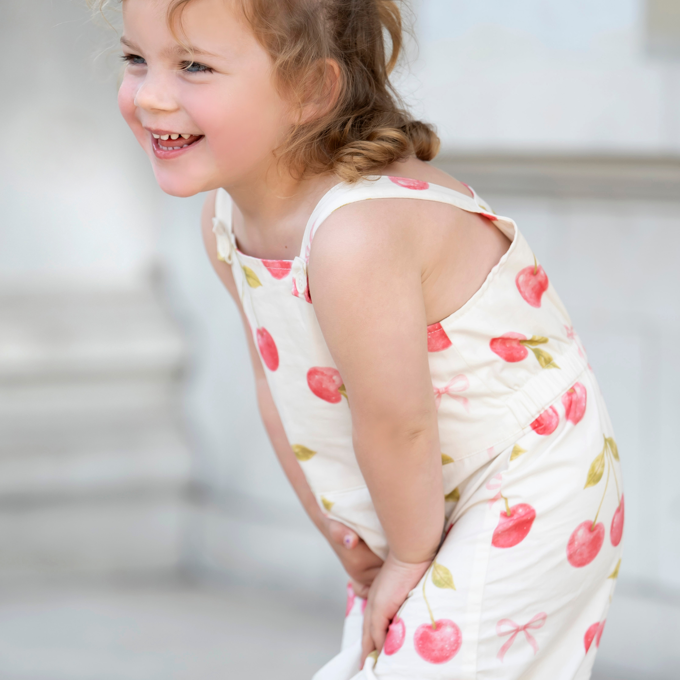 Cherry Dungarees sample