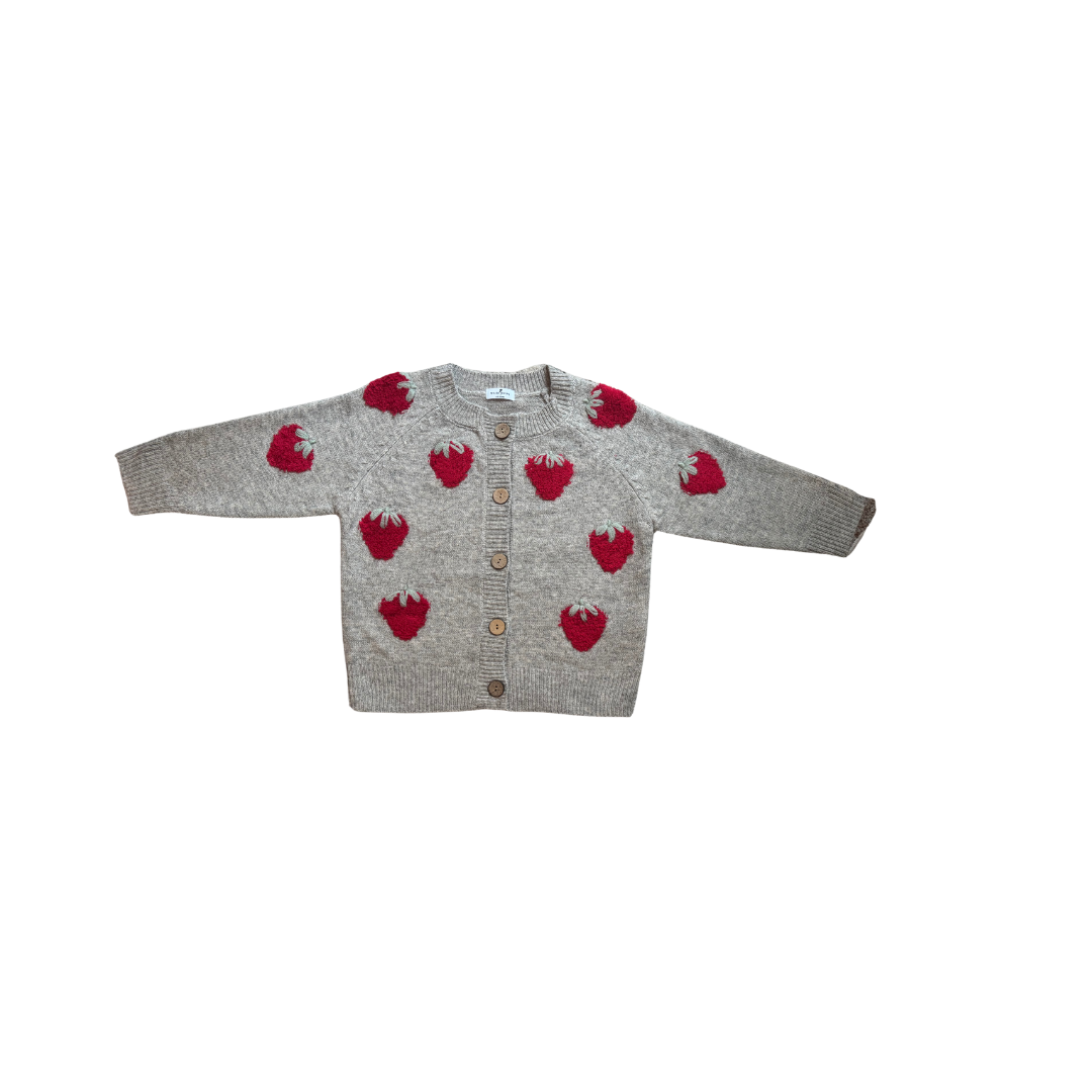 Strawberry Sweetheart Sweater