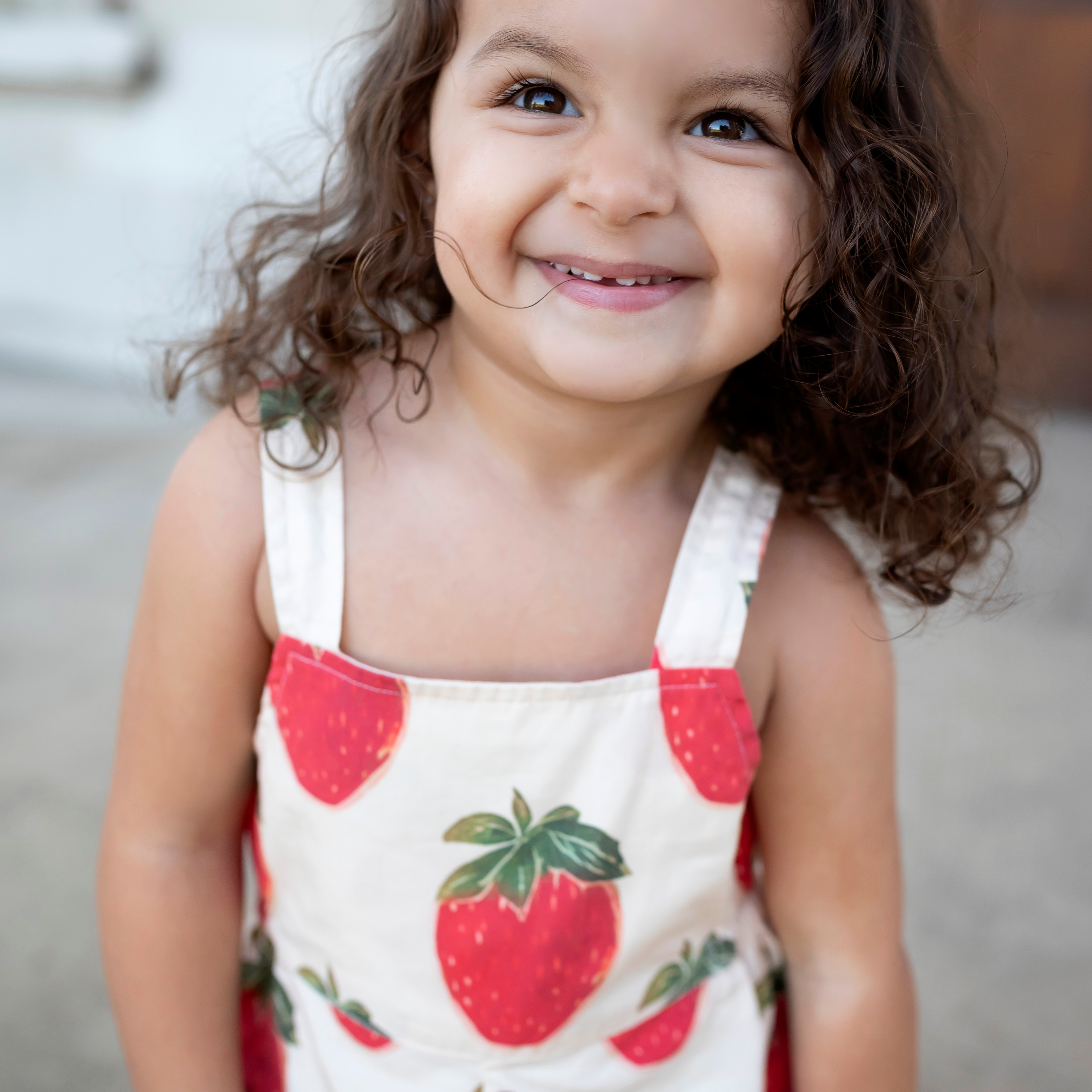 Strawberry Dungarees