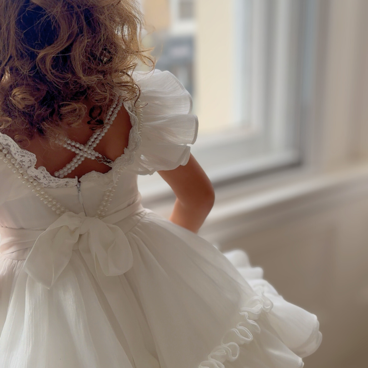 Our 'Maisie' Flower Girl Dress - Made To Order (Read Carefully)