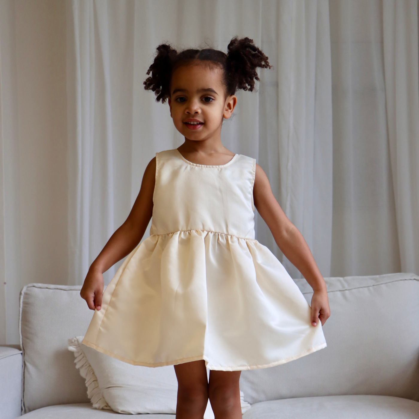 Butter Bow Dress
