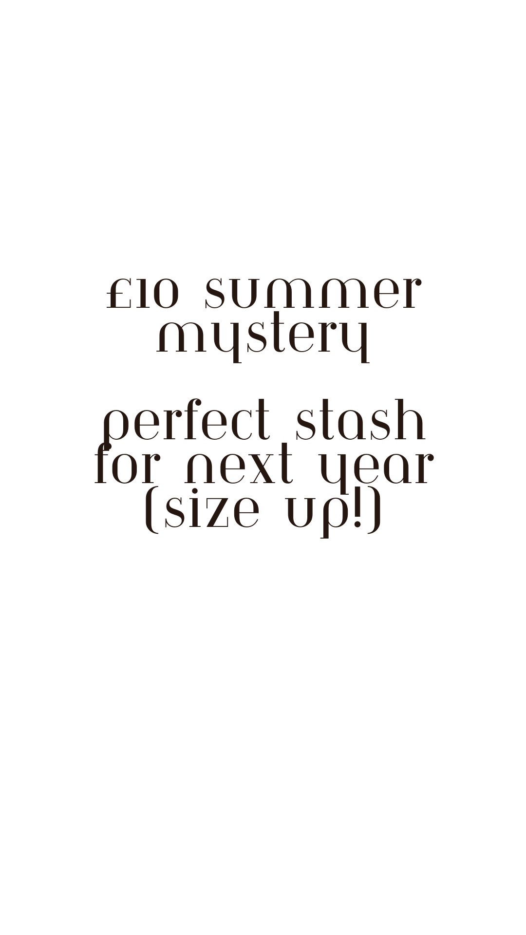 £10 Mystery