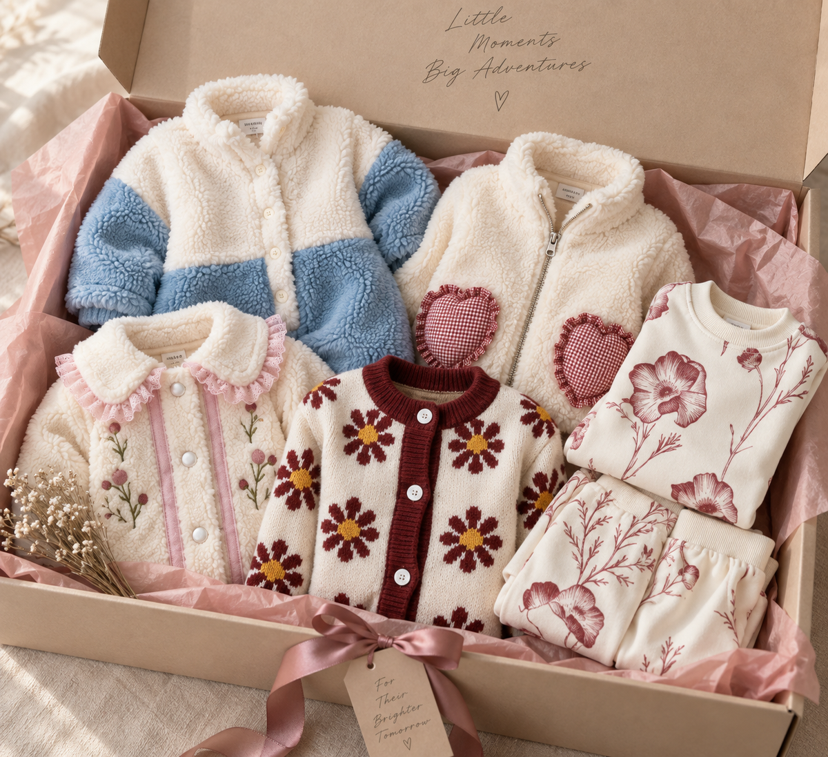 White Daisy Winter Edit girls clothing bundle — US preorder
