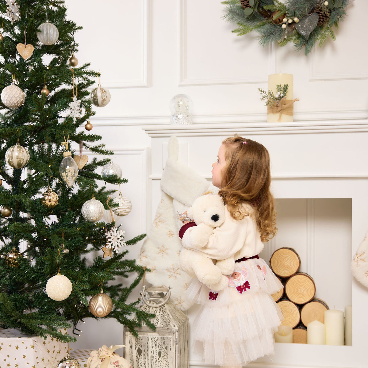 Robin Tutu Skirt, action with teddy